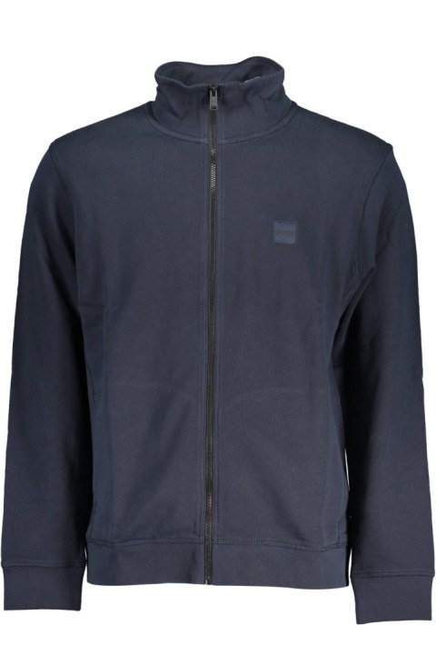 BOSS MĘSKA BLUZA Z ROZPINANYM NA ZAMEK NIEBIESKA (Blu) BOSS MĘSKA BLUZA Z ROZPINANYM NA ZAMEK NIEBIESKA (Blu)