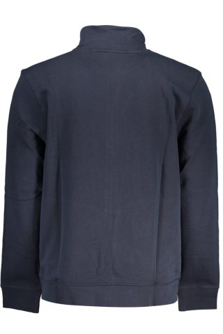 BOSS MĘSKA BLUZA Z ROZPINANYM NA ZAMEK NIEBIESKA (Blu)