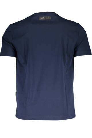 KOSZULKA Z KRÓTKIM RĘKAWEM PLEIN SPORT MĘSKA NIEBIESKA (Blu)