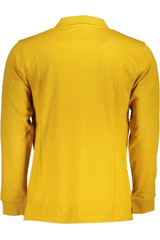 US GRAND POLO MĘSKA KOSZULKA POLO Z DŁUGIM RĘKAWEM ŻÓŁTA (Giallo)