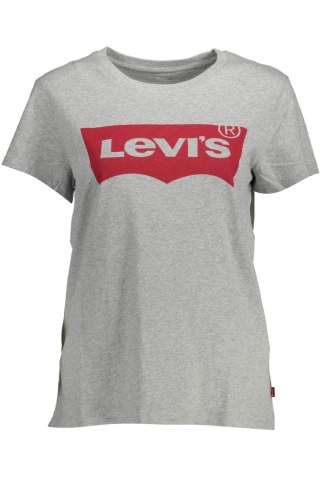 KOSZULKA Z KRÓTKIM RĘKAWEM LEVI&#39;S DAMSKA SZARA (Grigio)
