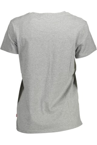 KOSZULKA Z KRÓTKIM RĘKAWEM LEVI&#39;S DAMSKA SZARA (Grigio)