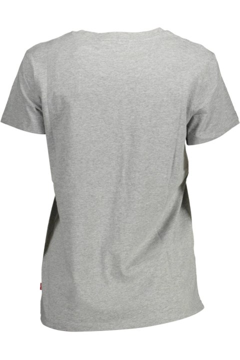 KOSZULKA Z KRÓTKIM RĘKAWEM LEVI'S DAMSKA SZARA (Grigio) KOSZULKA Z KRÓTKIM RĘKAWEM LEVI'S DAMSKA SZARA (Grigio)