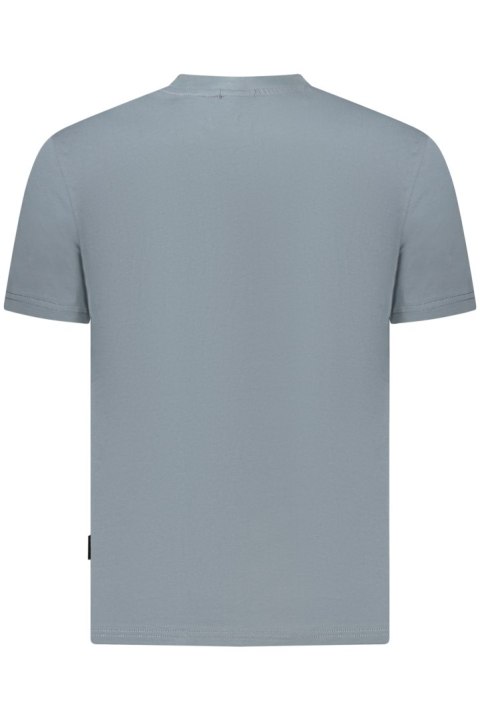 KOSZULKA Z KRÓTKIM RĘKAWEM NAPAPIJRI MĘSKA SZARA (Grigio) KOSZULKA Z KRÓTKIM RĘKAWEM NAPAPIJRI MĘSKA SZARA (Grigio)