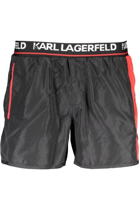 KARL LAGERFELD BEACHSEAR KOSTIUM KĄPIELOWY CZARNY MĘSKI SPÓD (Nero) KARL LAGERFELD BEACHSEAR KOSTIUM KĄPIELOWY CZARNY MĘSKI SPÓD (Nero)