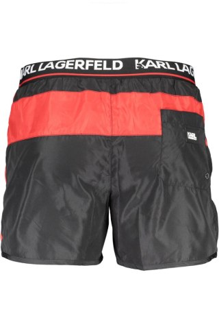 KARL LAGERFELD BEACHSEAR KOSTIUM KĄPIELOWY CZARNY MĘSKI SPÓD (Nero)