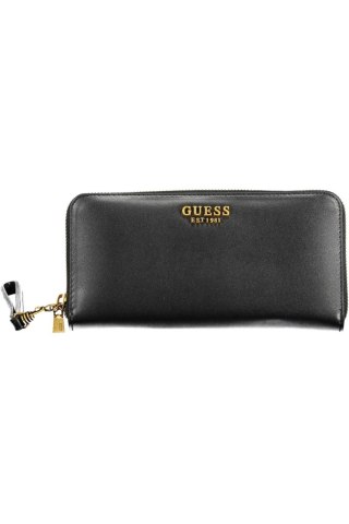 PORTFEL DAMSKI GUESS JEANS CZARNY (Nero)