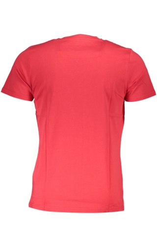 KOSZULKA CAVALLI CLASS Z KRÓTKIM RĘKAWEM MĘSKA CZERWONA (Rosso)