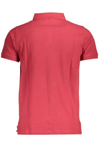 NORWEGIA 1963 MĘSKA KOSZULKA POLO Z KRÓTKIM RĘKAWEM CZERWONA (Rosso)