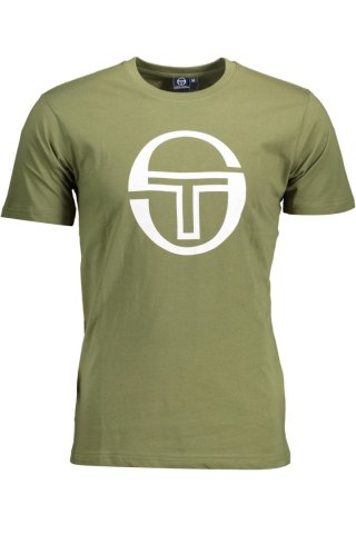 SERGIO TACCHINI MĘSKA KOSZULKA Z KRÓTKIM RĘKAWEM ZIELONA (Verde)