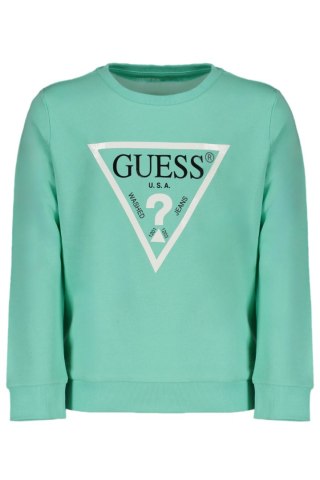BLUZA JEANSOWA GUESS BEZ ZAMKA DZIECIĘCA ZIELONA (Verde)