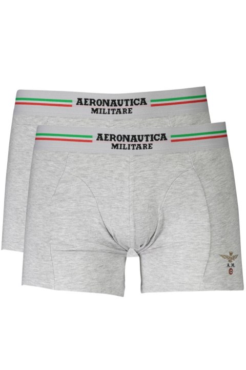 AERONAUTICA MILITARE BOKSERKI MĘSKIE SZARE (Grigio)