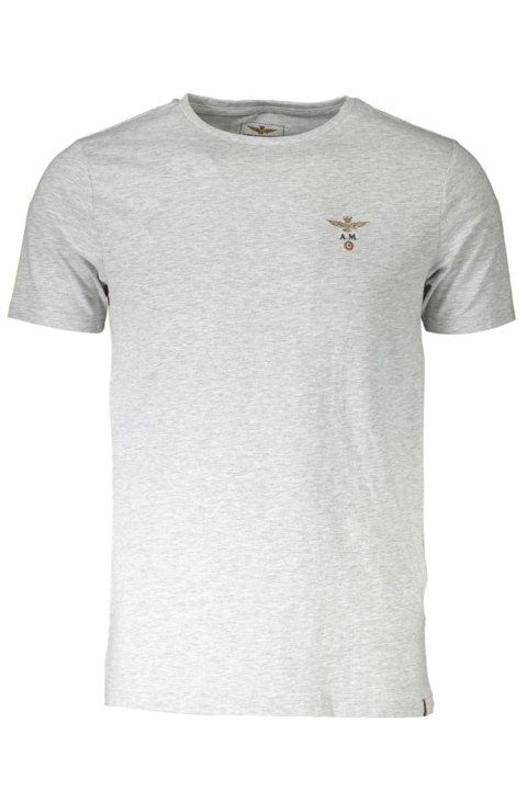 AERONAUTICA MILITARE SZARY T-SHIRT MĘSKI ZEWNĘTRZNY (Grigio)