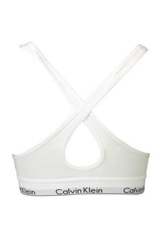 CALVIN KLEIN BIUSTONOSZ BALKONOWY DAMSKI BIAŁY (Bianco)