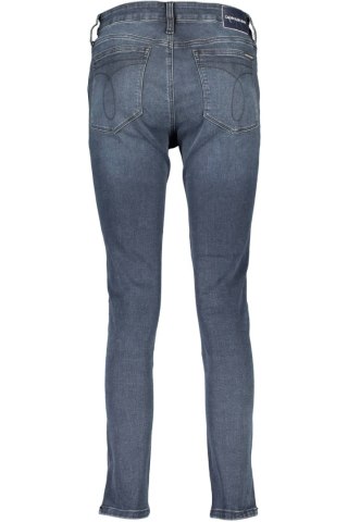 CALVIN KLEIN JEANS DENIM DAMSKI NIEBIESKI (Blu)