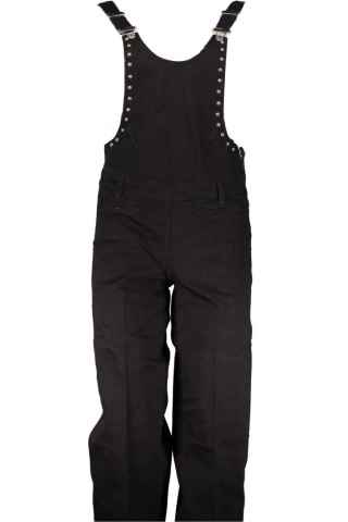 CZARNE SPODNIE OGRODNICZKI GUESS JEANS DAMSKIE (Nero)