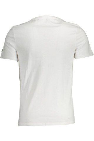 GUESS JEANS MĘSKI T-SHIRT Z KRÓTKIM RĘKAWEM BIAŁY (Bianco)