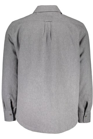 KOSZULA Z DŁUGIM RĘKAWEM GANT SZARA (Grigio)