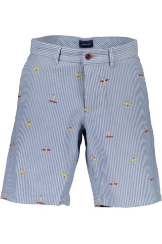 NIEBIESKIE MĘSKIE BERMUDY GANT (Azzurro)