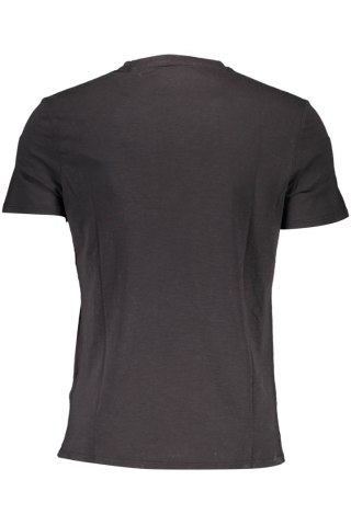 T-SHIRT MĘSKI Z KRÓTKIM RĘKAWEM GUESS JEANS CZARNY (Nero)