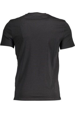 T-SHIRT MĘSKI Z KRÓTKIM RĘKAWEM GUESS JEANS CZARNY (Nero)