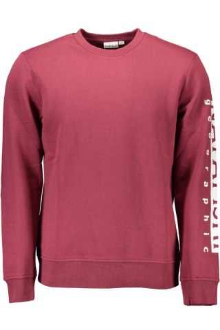 BLUZA NAPAPIJRI BEZ ZAMKA MĘSKA CZERWONA (Rosso)