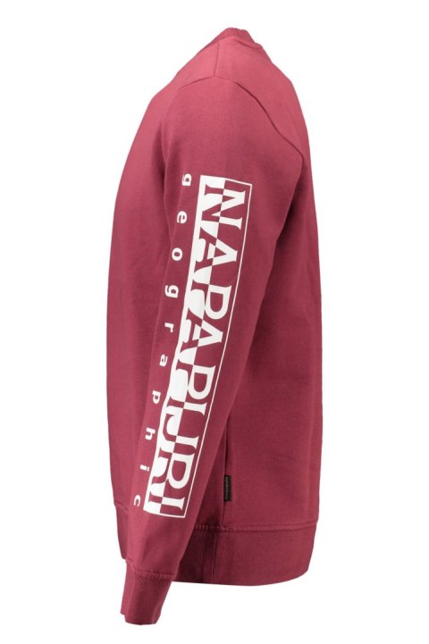 BLUZA NAPAPIJRI BEZ ZAMKA MĘSKA CZERWONA (Rosso) BLUZA NAPAPIJRI BEZ ZAMKA MĘSKA CZERWONA (Rosso)