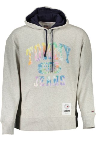 BLUZA TOMMY HILFIGER BEZ ZIP MAN SZARA (Grigio)