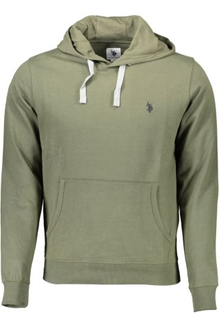 BLUZA US POLO BEZ ZAMKA MĘSKA ZIELONA (Verde)
