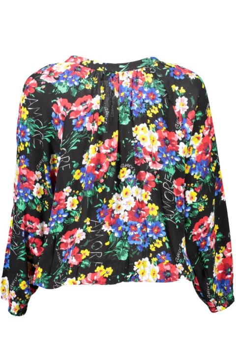 DESIGUAL T-SHIRT Z DŁUGIM RĘKAWEM DAMSKI CZARNY (Nero) DESIGUAL T-SHIRT Z DŁUGIM RĘKAWEM DAMSKI CZARNY (Nero)