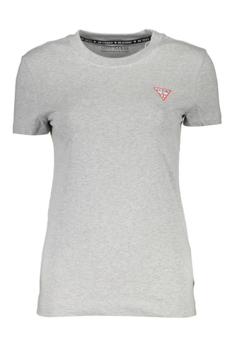 GUESS JEANS T-SHIRT Z KRÓTKIM RĘKAWEM DAMSKI SZARY (Grigio) GUESS JEANS T-SHIRT Z KRÓTKIM RĘKAWEM DAMSKI SZARY (Grigio)