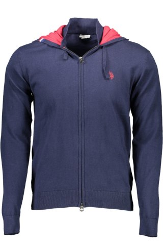 KARDIGAN US POLO MĘSKI NIEBIESKI (Blu)