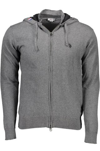 KARDIGAN US POLO MĘSKI SZARY (Grigio)