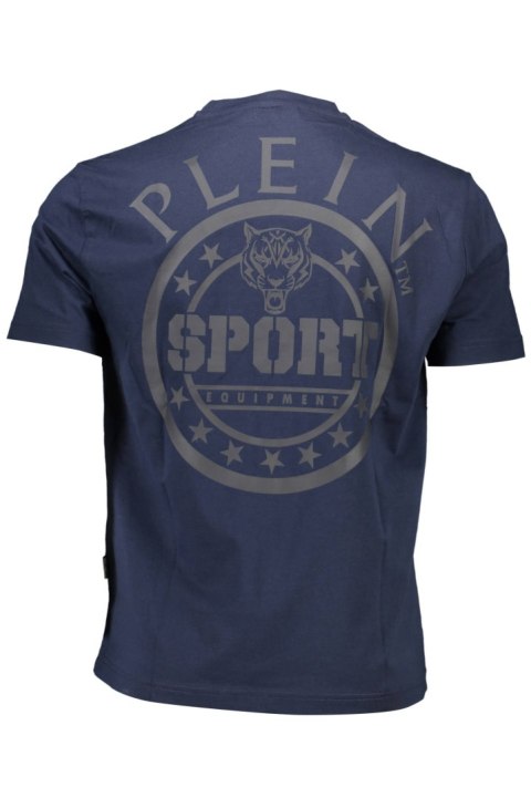 PLEIN SPORT MĘSKA KOSZULKA Z KRÓTKIM RĘKAWEM NIEBIESKA (Blu) PLEIN SPORT MĘSKA KOSZULKA Z KRÓTKIM RĘKAWEM NIEBIESKA (Blu)