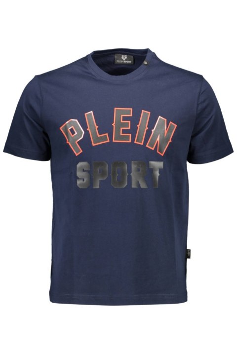 PLEIN SPORT MĘSKA KOSZULKA Z KRÓTKIM RĘKAWEM NIEBIESKA (Blu) PLEIN SPORT MĘSKA KOSZULKA Z KRÓTKIM RĘKAWEM NIEBIESKA (Blu)