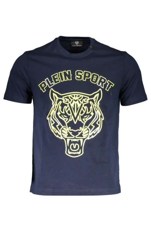 PLEIN SPORT MĘSKA KOSZULKA Z KRÓTKIM RĘKAWEM NIEBIESKA (Blu) PLEIN SPORT MĘSKA KOSZULKA Z KRÓTKIM RĘKAWEM NIEBIESKA (Blu)