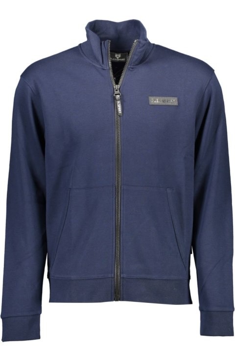 PLEIN SPORT MĘSKA NIEBIESKA BLUZA Z ZAMKIEM (Blu) PLEIN SPORT MĘSKA NIEBIESKA BLUZA Z ZAMKIEM (Blu)