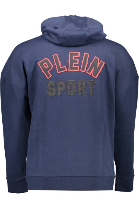 PLEIN SPORT MĘSKA NIEBIESKA BLUZA Z ZAMKIEM (Blu) PLEIN SPORT MĘSKA NIEBIESKA BLUZA Z ZAMKIEM (Blu)