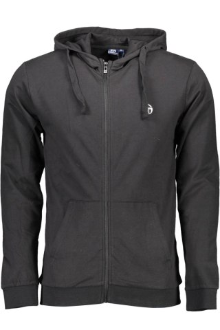 SERGIO TACCHINI CZARNA BLUZA MĘSKA Z ZAMKIEM (Nero)