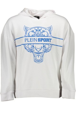 SPORTOWA BLUZA PLEIN BEZ ZAMKA MĘSKA BIAŁA (Bianco)