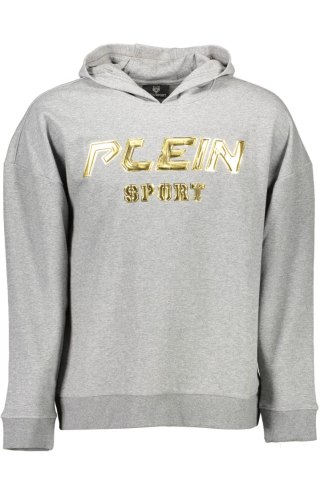 SPORTOWA BLUZA PLEIN BEZ ZAMKA MĘSKA SZARA (Grigio)