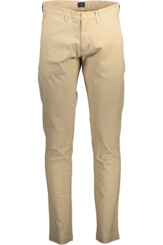 BEŻOWE SPODNIE GANT MĘSKIE (Beige)