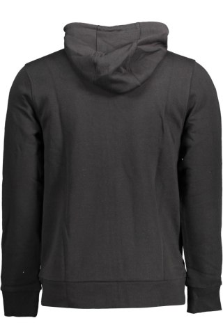 BLUZA KLASA CAVALLI Z ZAMKIEM MĘSKA CZARNA (Nero)