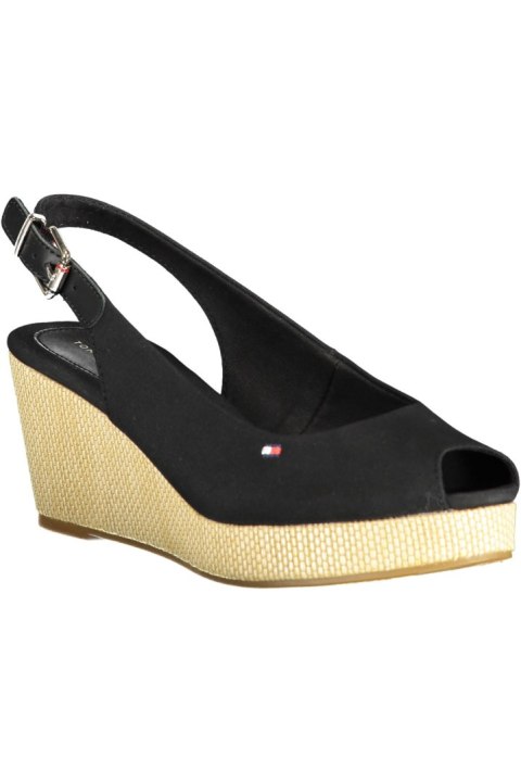 CZARNE BUTY DAMSKIE TOMMY HILFIGER (Nero) CZARNE BUTY DAMSKIE TOMMY HILFIGER (Nero)