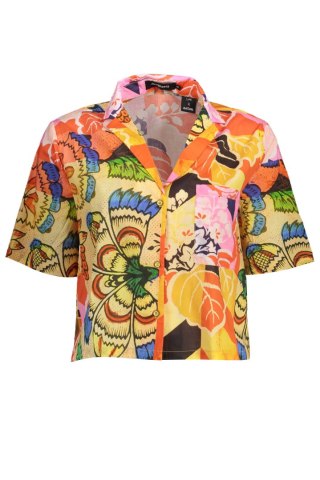 DESIGUAL KOSZULA Z KRÓTKIM RĘKAWEM ŻÓŁTA WOMAN (Giallo)