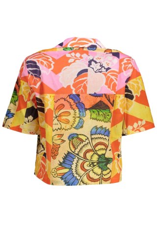 DESIGUAL KOSZULA Z KRÓTKIM RĘKAWEM ŻÓŁTA WOMAN (Giallo)