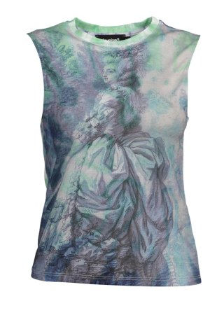 DESIGUAL PODKOSZULEK DAMSKI JASNY NIEBIESKI (Azzurro)