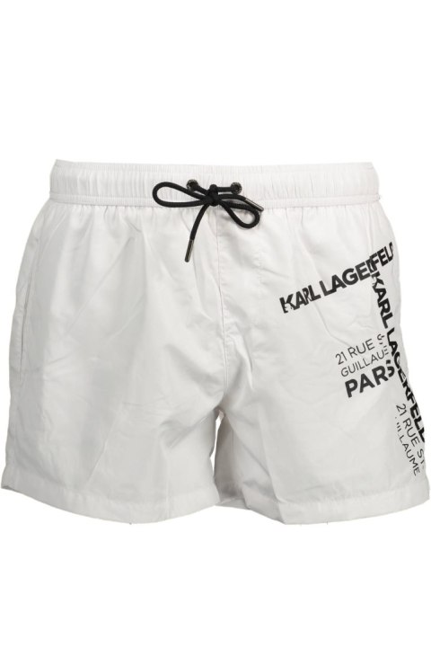 KARL LAGERFELD CZĘŚCI KOSTIUMÓW PLAŻOWYCH POD BIAŁYM MĘŻCZYZNA (Bianco) KARL LAGERFELD CZĘŚCI KOSTIUMÓW PLAŻOWYCH POD BIAŁYM MĘŻCZYZNA (Bianco)