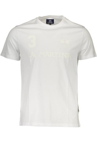 LA MARTINA T-SHIRT MĘSKI Z KRÓTKIM RĘKAWEM BIAŁY (Bianco)