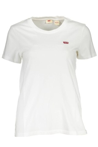 LEVI&#39;S BIAŁY T-SHIRT DAMSKI Z KRÓTKIM RĘKAWEM (Bianco)